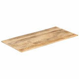 Table Top Solid Mango Wood 15-16 mm 100x60 cm 286013