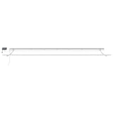 Manual Retractable Awning with LED Burgundy 600x300 cm 3214980