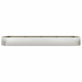 Raised Garden Bed Stainless Steel 380 x 40x 40 cm Steel 8011737