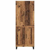 Highboard 2 pcs Old Wood 69.5 x 34 x 180 cm 3415811