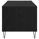 Coffee Table Black Oak 90 x 49 x 45 cm Engineered Wood 882716