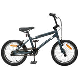 BMX Bike 16 Inches for 5-8 Years Old Dark Grey 42009709