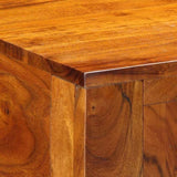 Dressing Table Brown 90 x 45 x 75 cm Solid Acacia Wood 4016522