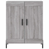 Highboard Grey Sonoma 69.5x34x180 cm Engineered Wood 3198351