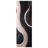 Kitchen Rug Black 180 x 60 cm Velvet 42013419