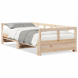 Daybed without Mattress 90x200 cm Solid Wood Pine 854952