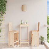 Bar Stools 2 pcs 40x42x120 cm Solid Wood Pine 825352