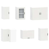 11 Piece Kitchen Cabinet Set "Porto" White Engineered Wood 3314961
