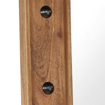 Mirror Solid Acacia Wood 50x50 cm 246307