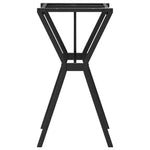 ZNTS Dining Table Legs Y-Frame 60x40x73 cm Steel 357930