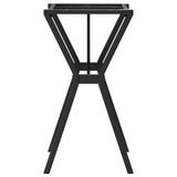 ZNTS Dining Table Legs Y-Frame 60x40x73 cm Steel 357930