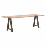 Dining Table Legs A-Shaped 2 pcs 60x cm Steel 4012851