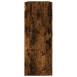 Wall Mounted Cabinets 2 pcs Smoked Oak 69.5x34x90 cm 3195600