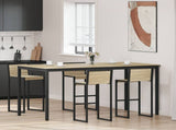 Standing Bar Table Engineered Wood 3415397