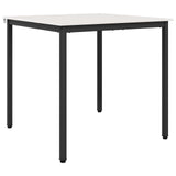 Dining Table White 80 x 80 x 75 cm Solid Pine Wood 892784