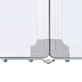 Magnetic Whiteboard Foldable 120x60x1.7 cm Aluminium 4005355