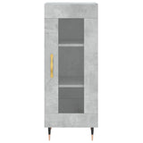 Sideboard Concrete Grey 34.5x34x90 cm Engineered Wood 828776