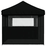 Party Tent Folding Black 292 x 580 x 315 cm Oxford Fabric 42023660