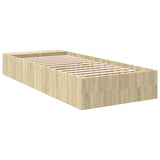 Bed Frame without Mattress Sonoma Oak 90x200 cm 3280610