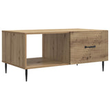 Coffee Table Artisan Oak 90 x 50 x 40 cm Engineered Wood 894964