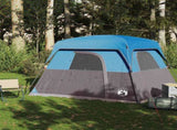Camping Tent Cabin 4-Person Blue Waterproof 94543