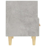 Bedside Cabinets 2 pcs Concrete Grey 40x35x47 cm 812015