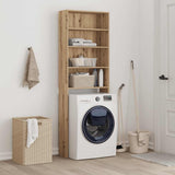 Washing Machine Cabinet Artisan Oak 64x24x190 cm 856644