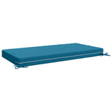 Seat Cushion SOEST 100% Polyester Light Blue 120 x 80 x 10 cm 946810
