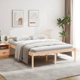 Senior Bed without Mattress 160x200cm Solid Wood Pine 810624