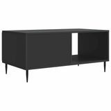 Coffee Table Black 90 x 50 x 40 cm Engineered Wood 894496