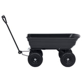 Garden Tipping Hand Cart 300 kg 75L Black 92579