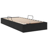 Storage Bed with Headboard Black 90 x 190 cm Velvet 3370125