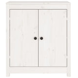 Sideboards 2 pcs White 70x35x80 cm Solid Wood Pine 3114065