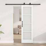 Sliding Door ORKDAL White and Black 61 x 198.5 cm 3332014