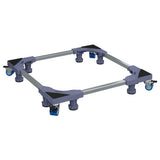 Washing Machine Base Grey 66 x 66 x 12 cm Stainless Steel 42009959