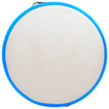 Inflatable Gymnastic Mat with Pump 100x100x10 cm PVC Blue 92704