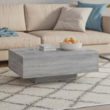 ZNTS Coffee Table Grey Sonoma 85x55x31 cm Engineered Wood 815760