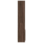 Highboard Brown Oak 63x33x180 cm Engineered Wood 3309606