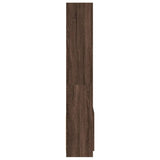 Highboard Brown Oak 63x33x180 cm Engineered Wood 3309606