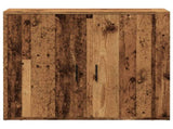 Sideboard Old Wood 80x33x70 cm Engineered Wood 857073