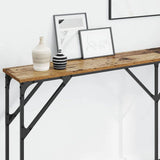 Console Table Old Wood 180 x 23 x 75 cm 871326
