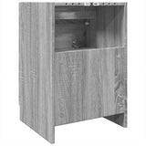 Sink Cabinet Grey Sonoma 40x37x59 cm Engineered Wood 848106