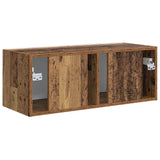 TV Wall Cabinet Old Wood 78.5 x 31 x 29.5 cm Engineered Wood 892225