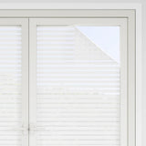 Window Films 4 pcs Frosted Stripes Pattern PVC 3208974