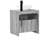 Bathroom Furniture Set Grey Sonoma Engineered Wood 3404219