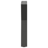 Coffee Table Legs 2 pcs Anthracite 28x cm Steel 4012698