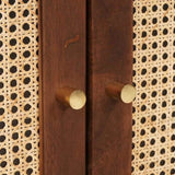 Side Cabinet Brown 60 x 33.5 x 75 cm Solid Mango Wood 4018905