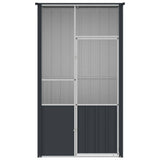 Bird Cage Anthracite 115x78x200 cm Galvanised Steel 172342