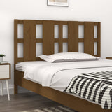 Bed Headboard Honey Brown 145.5x4x100 cm Solid Wood Pine 817993
