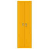 Storage Cabinet Mustard Yellow 60 x 40 x200 cm Steel 3406205